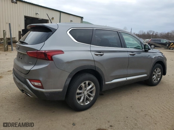 2019 Hyundai Santa Fe SE with VIN 5NMS2CAD2KH078532, listed as a Copart auction lot 50892825 with 133,950 mi miles and Salvage Title. Bid and sale history available at carsss.com. Image 3.