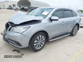 2016 Acura MDX w/Tech with VIN 5FRYD3H42GB008644, listed as a IAAI auction lot 42035686 with 96,467 mi miles. Bid and sale history available at carsss.com. Image 19.