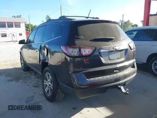 2015 Chevrolet Traverse LT with VIN 1GNKRHKD3FJ206601, listed as a IAAI auction lot 41855672 with 156,105 mi miles and . Bid and sale history available at DreamBid. Image 3.