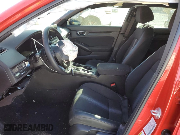 2025 Honda Civic Sport with VIN 2HGFE2F51SH510352, listed as a Copart auction lot 49004975 with 5,056 mi miles and Salvage title. Bid and sale history available at DreamBid. Image 7.