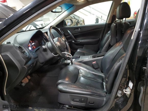 2012 Nissan Maxima 3.5 S with VIN 1N4AA5AP4CC863659, listed as a Copart auction lot 52316075 with 205,159 mi miles and Salvage Title. Bid and sale history available at carsss.com. Image 7.