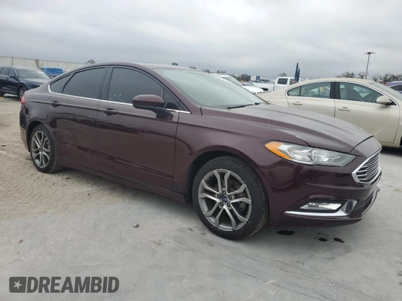 2017 Ford Fusion SE with VIN 3FA6P0H71HR226735, listed as a Copart auction lot 46048465 with 117,485 mi miles and Clean Title. Bid and sale history available at carsss.com. Image 4.