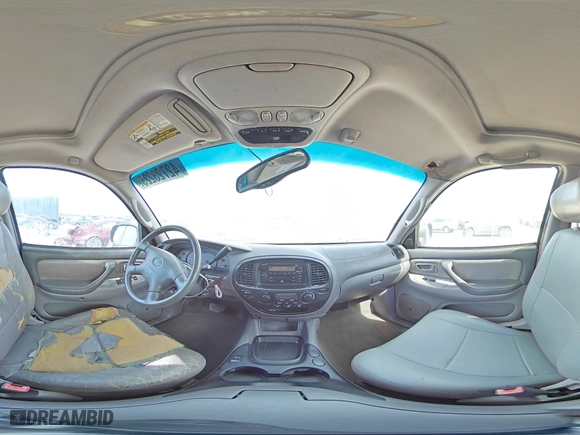 2001 Toyota Sequoia SR5 with VIN 5TDZT34A61S029732, listed as a Copart auction lot 42723225 with 95,832 mi miles and Salvage Title. Bid and sale history available at carsss.com. Image 14.