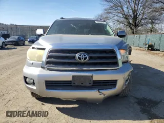 2008 Toyota Sequoia SR5 with VIN 5TDBY64A68S006952, listed as a Copart auction lot 48883055 with 236,215 mi miles and Salvage Title. Bid and sale history available at carsss.com. Image 5.