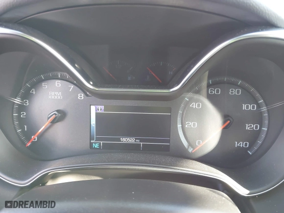 2018 Chevrolet Impala Premier with VIN 2G1125S33J9143107, listed as a IAAI auction lot 41854481 with 160,522 mi miles. Bid and sale history available at carsss.com. Image 7.