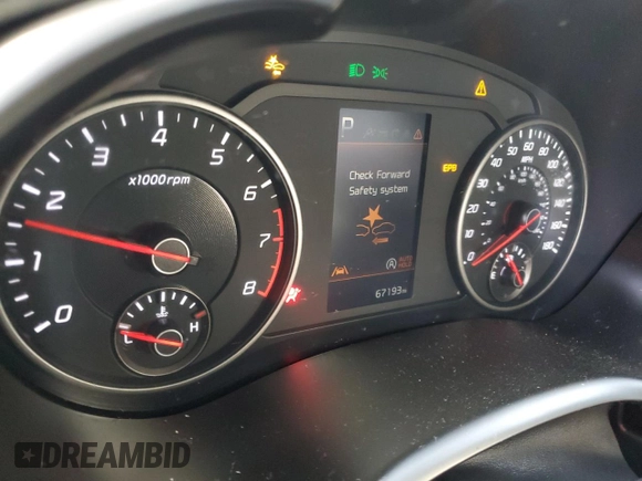 2022 Kia Stinger GT1 with VIN KNAE45LC5N6114624, listed as a Copart auction lot 44423865 with 67,193 mi miles and Salvage Title. Bid and sale history available at DreamBid. Image 9.