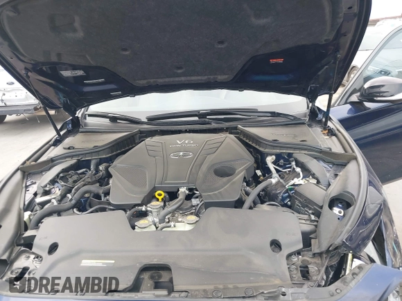 2024 Infiniti Q50 Sensory with VIN JN1EV7CP8RM601738, listed as a IAAI auction lot 42068560 with 10,154 mi miles and . Bid and sale history available at DreamBid. Image 10.