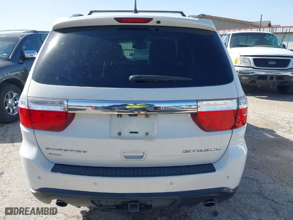 2012 Dodge Durango Citadel with VIN 1C4SDJET0CC109342, listed as a IAAI auction lot 41681332 with 181,129 mi miles. Bid and sale history available at carsss.com. Image 16.