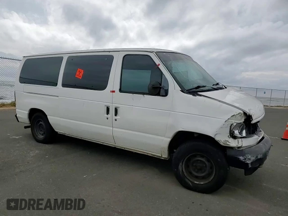 2002 Ford Econoline Passenger XL with VIN 1FMRE11242HB08362, listed as a Copart auction lot 43234805 with 117,626 mi miles and Salvage title. Bid and sale history available at DreamBid. Image 11.