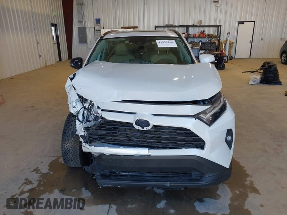 2024 Toyota RAV4 Hybrid XLE Premium with VIN 2T3B6RFV5RW081035, listed as a IAAI auction lot 41993266 with 12,159 mi miles. Bid and sale history available at carsss.com. Image 13.