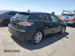 2014 Lexus CT 200h with VIN JTHKD5BH3E2190268, listed as a Copart auction lot 61480845 with 84,631 mi miles and Salvage title. Bid and sale history available at DreamBid. Image 3.