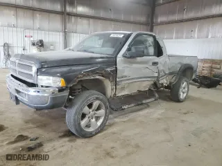 2000 Dodge Ram 1500 with VIN 3B7HF13ZXYG162341, listed as a Copart auction lot 74234234 with 0 mi miles and Salvage Title. Bid and sale history available at carsss.com. Image 1.