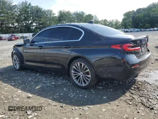 2021 BMW 5 Series 530i xDrive with VIN WBA13BJ09MWW90448, listed as a Copart auction lot 60318605 with Not provided miles and Clean title. Bid and sale history available at DreamBid. Image 2.