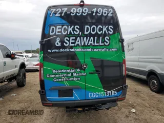 2024 Mercedes-Benz Sprinter with VIN W1Y8ND6Y6RT174851, listed as a Copart auction lot 74935314 with Not Provided miles and Non Repairable. Bid and sale history available at DreamBid. Image 6.