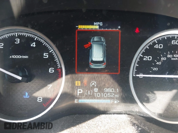 2019 Subaru Forester Premium with VIN JF2SKAEC2KH521416, listed as a IAAI auction lot 41392632 with 101,052 mi miles. Bid and sale history available at carsss.com. Image 15.