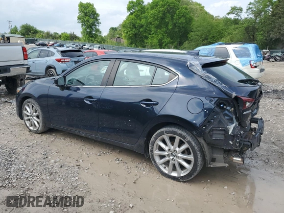 2017 Mazda 3 Grand Touring with VIN 3MZBN1M30HM144769, listed as a Copart auction lot 53127675 with 158,026 mi miles and Salvage Title. Bid and sale history available at carsss.com. Image 2.