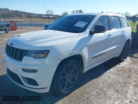 2020 Jeep Grand Cherokee Limited X z VIN 1C4RJFBT0LC408628, wystawiony jako IAAI lot #41632158 z przebiegiem 48 058 mil mil oraz . Historia ofert i sprzedaży dostępna na DreamBid. Obrazek 18.