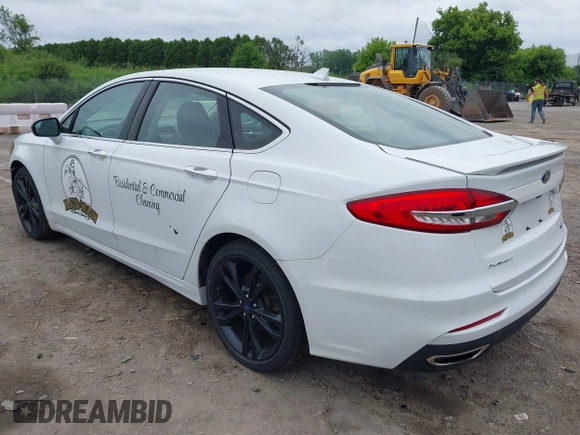 2020 Ford Fusion Titanium with VIN 3FA6P0D94LR133269, listed as a IAAI auction lot 42607013 with 89,406 mi miles and . Bid and sale history available at DreamBid. Image 3.