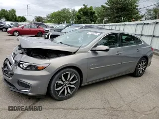 2018 Chevrolet Malibu LT with VIN 1G1ZD5ST1JF252315, listed as a Copart auction lot 57168245 with 75,350 mi miles and Salvage title. Bid and sale history available at DreamBid. Image 13.