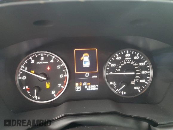 2020 Subaru Legacy with VIN 4S3BWAA67L3008566, listed as a Copart auction lot 56457985 with 48,269 mi miles and Salvage title. Bid and sale history available at DreamBid. Image 9.