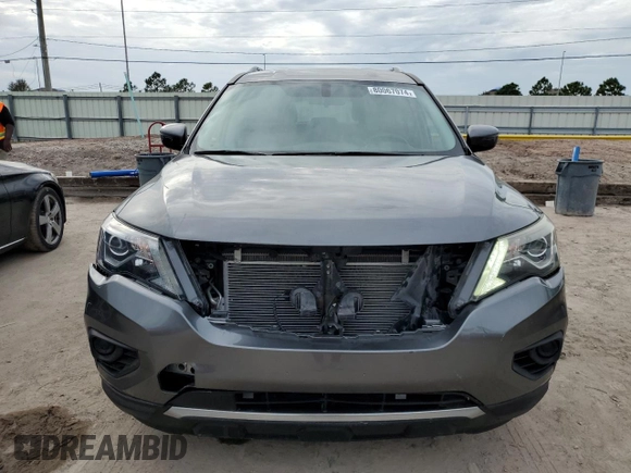 2018 Nissan Pathfinder SL with VIN 5N1DR2MN3JC636447, listed as a Copart auction lot 80067074 with 124,556 mi miles and Non Repairable. Bid and sale history available at carsss.com. Image 5.