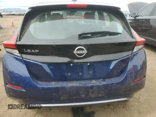 2025 Nissan LEAF S with VIN 1N4AZ1BV4SC558885, listed as a Copart auction lot 50250425 with 2,618 mi miles and Salvage Title. Bid and sale history available at carsss.com. Image 6.