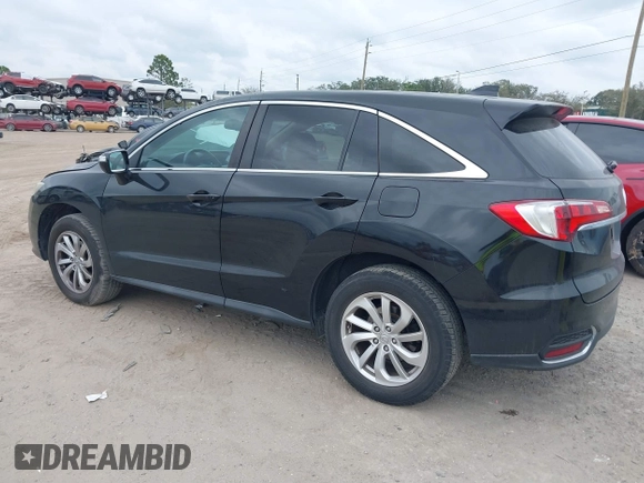 2017 Acura RDX w/Technology Pkg with VIN 5J8TB4H58HL020832, listed as a IAAI auction lot 41628273 with 93,635 mi miles. Bid and sale history available at carsss.com. Image 3.
