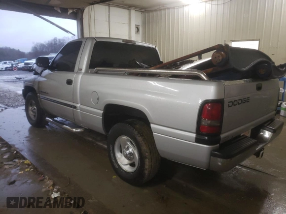 2001 Dodge 1500 with VIN 1B7HC16YX1S142617, listed as a Copart auction lot 45110595 with Not provided miles and Salvage title. Bid and sale history available at DreamBid. Image 2.