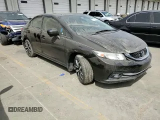 2014 Honda Civic EX-L with VIN 2HGFB2F97EH505110, listed as a Copart auction lot 50043125 with 158,127 mi miles and Salvage Title. Bid and sale history available at DreamBid. Image 11.