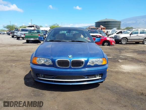2001 BMW 3 Series 330Ci with VIN WBABS53451EV85982, listed as a IAAI auction lot 41658343 with 66,547 mi miles and . Bid and sale history available at carsss.com. Image 12.