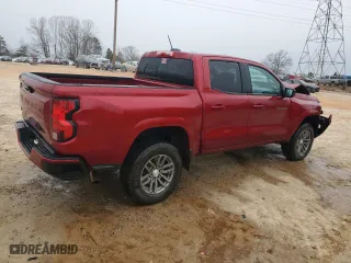 2023 Chevrolet Colorado 2WD LT with VIN 1GCGSCEC6P1241711, listed as a Copart auction lot 74743604 with 19,535 mi miles and Salvage Title. Bid and sale history available at carsss.com. Image 3.