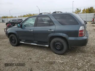 2004 Acura MDX Touring Pkg with VIN 2HNYD18604H000551, listed as a Copart auction lot 73553704 with 247,080 mi miles and Salvage Title. Bid and sale history available at carsss.com. Image 2.