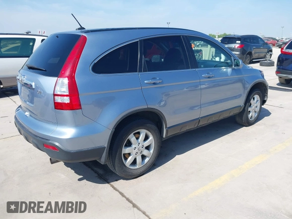 2009 Honda CR-V EX-L with VIN JHLRE38719C001393, listed as a IAAI auction lot 41884431 with 186,677 mi miles and . Bid and sale history available at carsss.com. Image 4.