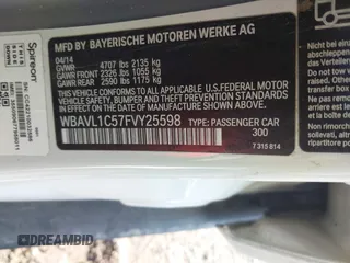 2015 BMW X1 xDrive28i z VIN WBAVL1C57FVY25598, wystawiony jako IAAI lot #41860463 z przebiegiem Nie podano mil oraz . Historia ofert i sprzedaży dostępna na DreamBid. Obrazek 9.