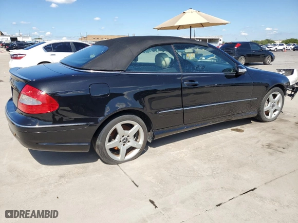 2006 Mercedes-Benz CLK-Class 5.0L with VIN WDBTK75G96T072729, listed as a Copart auction lot 68490514 with 0 mi miles and Clean Title. Bid and sale history available at carsss.com. Image 3.