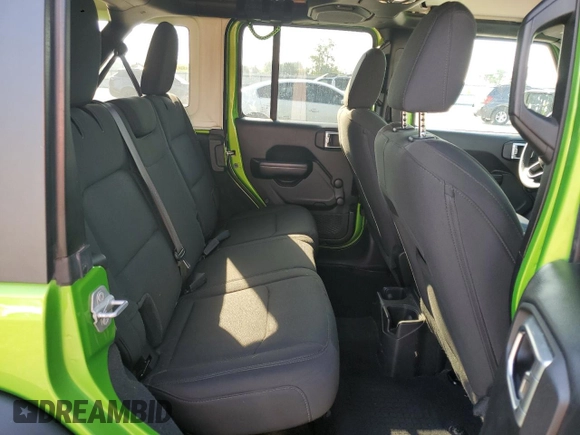 2019 Jeep Wrangler Unlimited Sport с VIN 1C4HJXDG3KW568971, выставлен на аукционе Copart как лот 61813995 с пробегом 80 397 миль миль и Списание • Salvage title. История ставок и продаж доступна на DreamBid. Изображение 11.