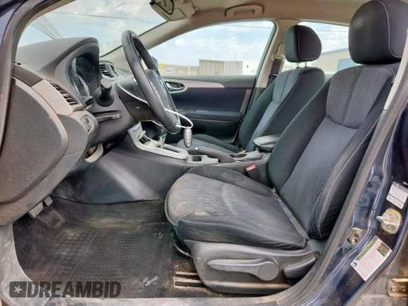 2014 Nissan Sentra SV with VIN 3N1AB7AP7EL653313, listed as a Copart auction lot 59536475 with 126,048 mi miles and Salvage title. Bid and sale history available at DreamBid. Image 7.