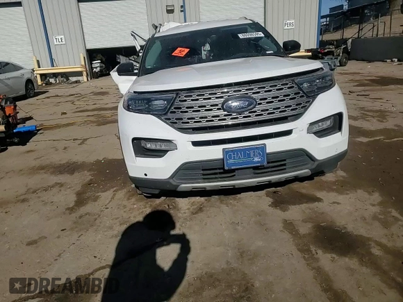 2022 Ford Explorer Limited with VIN 1FMSK7FHXNGB06667, listed as a Copart auction lot 88098595 with 0 mi miles and Salvage Title. Bid and sale history available at carsss.com. Image 12.