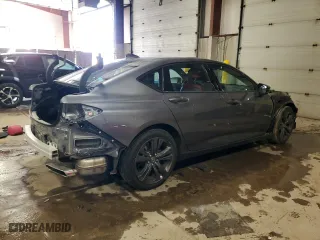 2023 Acura TLX w/A-Spec Package with VIN 19UUB6F56PA005534, listed as a Copart auction lot 88204205 with 0 mi miles and Salvage Title. Bid and sale history available at carsss.com. Image 3.