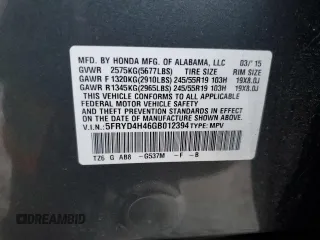 2016 Acura MDX w/Tech with VIN 5FRYD4H46GB012394, listed as a Copart auction lot 86949414 with 78,902 mi miles and Salvage Title. Bid and sale history available at carsss.com. Image 13.