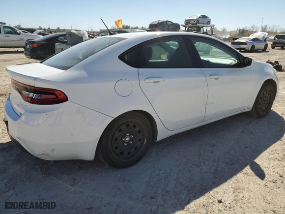 2015 Dodge Dart SE with VIN 1C3CDFAAXFD402710, listed as a Copart auction lot 48028515 with 35,735 mi miles and Salvage Title. Bid and sale history available at carsss.com. Image 3.