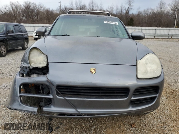 2006 Porsche Cayenne with VIN WP1AA29P46LA20190, listed as a Copart auction lot 42407845 with 107,141 mi miles and Salvage Title. Bid and sale history available at carsss.com. Image 5.