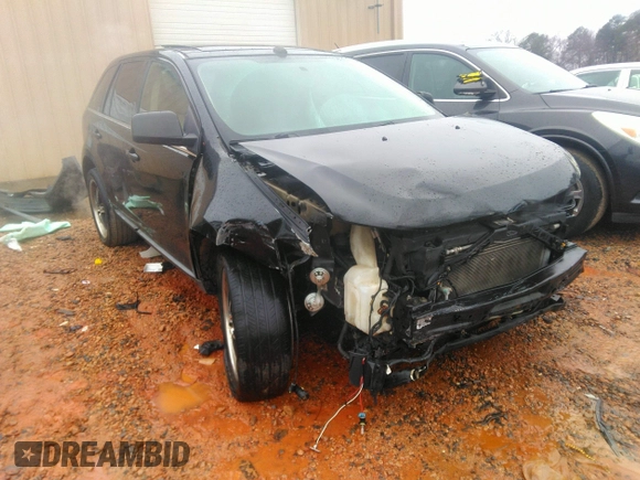 2011 Ford Edge Limited with VIN 2FMDK3KC7BBA14849, listed as a IAAI auction lot 41248315 with 163,495 mi miles. Bid and sale history available at carsss.com. Image 1.