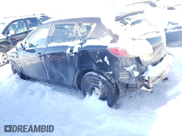 2013 Mazda 3 GX with VIN JM1BL1KF5D1768032, listed as a Copart auction lot 88045205 with 229,242 mi miles and Salvage Title. Bid and sale history available at carsss.com. Image 2.
