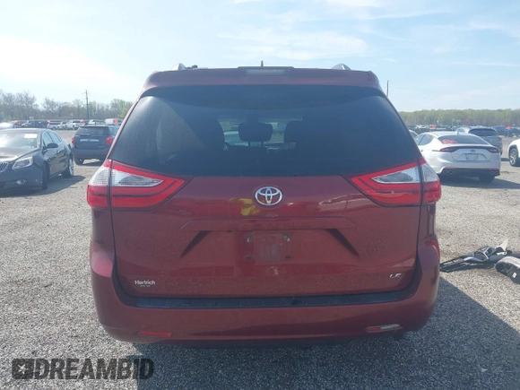 2018 Toyota Sienna LE Auto Access Seat with VIN 5TDKZ3DC2JS927200, listed as a IAAI auction lot 42062365 with 93,358 mi miles and . Bid and sale history available at DreamBid. Image 17.
