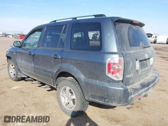 2006 Honda Pilot EX-L with VIN 5FNYF18656B012252, listed as a IAAI auction lot 41801738 with 246,191 mi miles and . Bid and sale history available at DreamBid. Image 3.