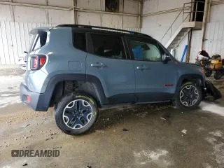 2016 Jeep Renegade Trailhawk with VIN ZACCJBCT6GPD51673, listed as a Copart auction lot 56514105 with 70,891 mi miles and Salvage title. Bid and sale history available at DreamBid. Image 3.