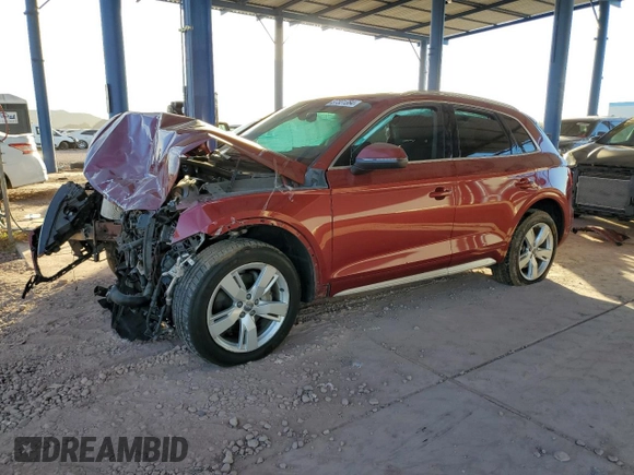 2019 Audi Q5 Premium with VIN WA1ANAFY1K2090026, listed as a Copart auction lot 87331384 with 72,317 mi miles and Clean Title. Bid and sale history available at carsss.com. Image 1.