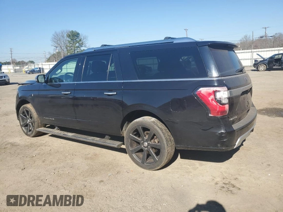 2019 Ford Expedition Max Platinum с VIN 1FMJK1LTXKEA14841, выставлен на аукционе Copart как лот 47119735 с пробегом 166 910 миль миль и Списание • Salvage title. История ставок и продаж доступна на DreamBid. Изображение 2.