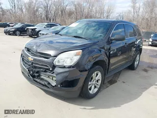 2016 Chevrolet Equinox LS with VIN 2GNALBEK7G6254038, listed as a IAAI auction lot 41718548 with 108,982 mi miles. Bid and sale history available at carsss.com. Image 17.